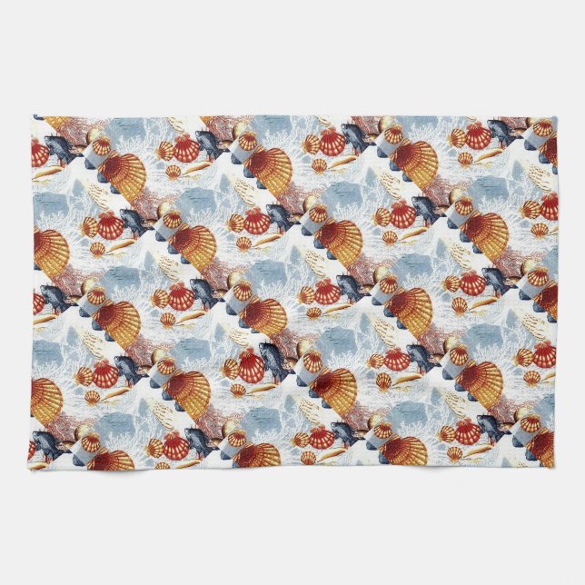 Sjöstjärna Neptunus Kökshandduk (Horisontell)