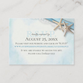 Sjöstjärna och band Online-svarskort Tilläggskort