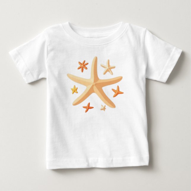 Sjöstjärna och de små t shirt (Framsida)