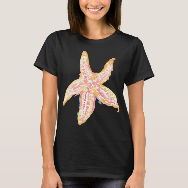 sjöstjärna t shirt (Framsida)