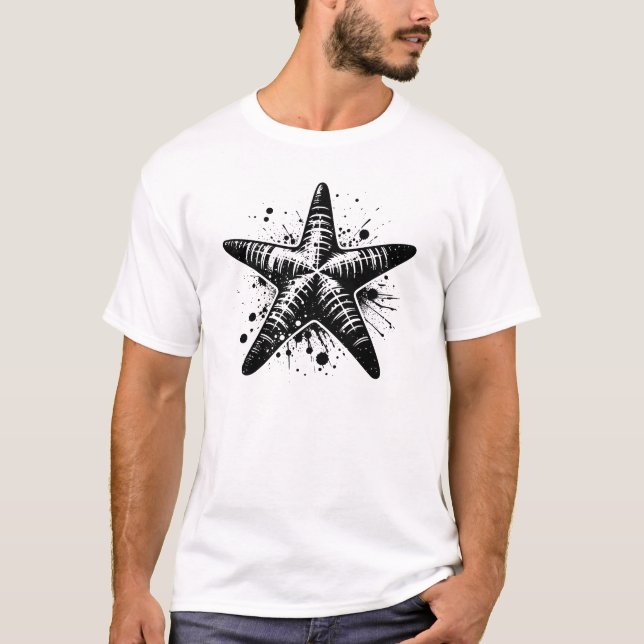 Sjöstjärna T Shirt (Framsida)