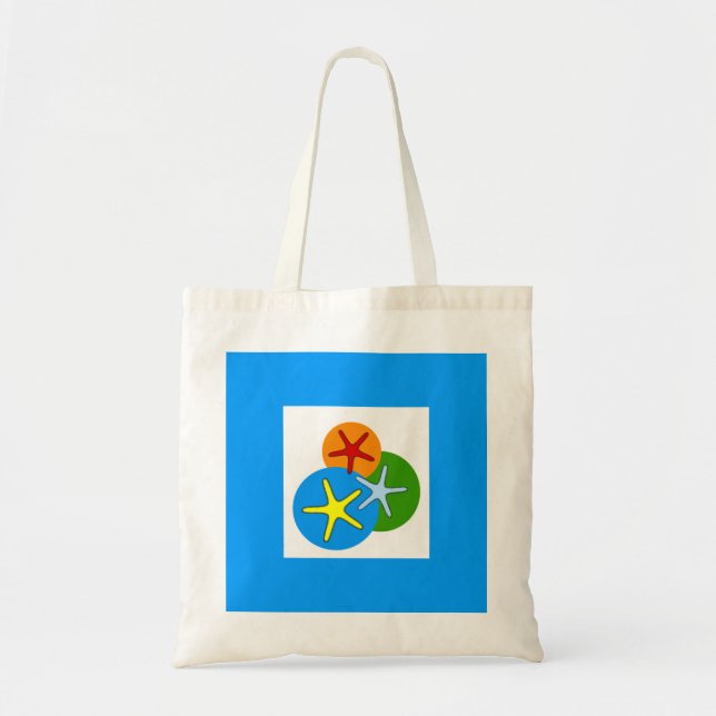 Sjöstjärna tote tygkasse (Framsidan)