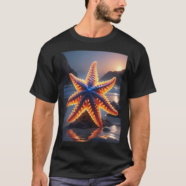 SjöstjärnaFisk T Shirt (Framsida)