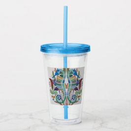 Sjöstjärnehäst Akryl Tumbler Take Away Mugg
