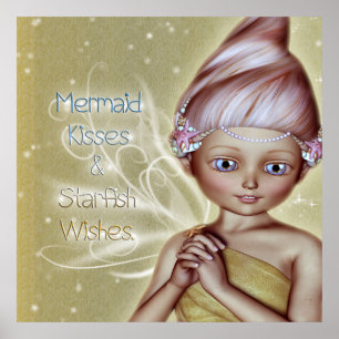 Sjöstjärnönskningar Poster
