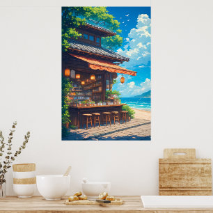 Sjöstrandelantern Tea House Poster