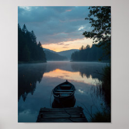 Sjöstranden stillhet poster