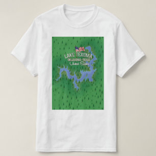 SjöTexoma USA översikt T Shirt