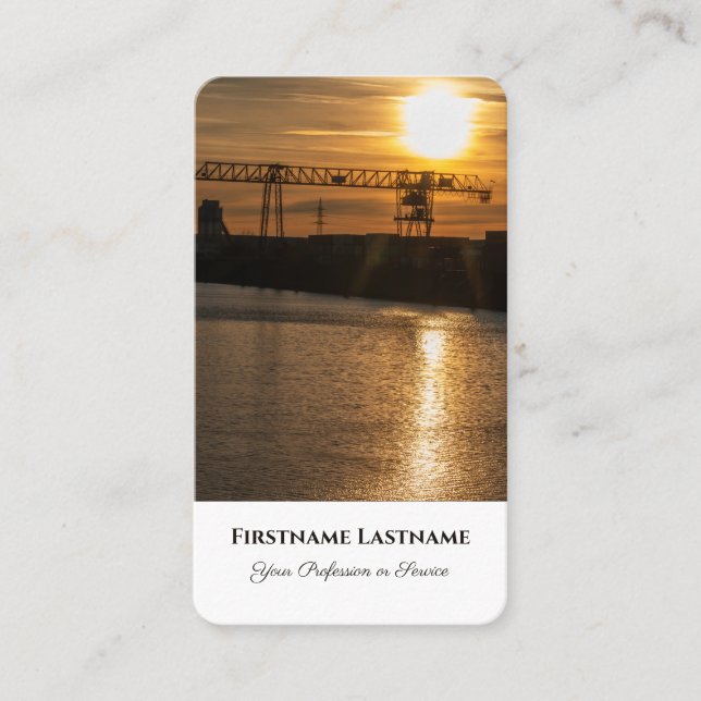 Sjötransportlogistikexpert för fartyg i utlandet visitkort (Framsida)