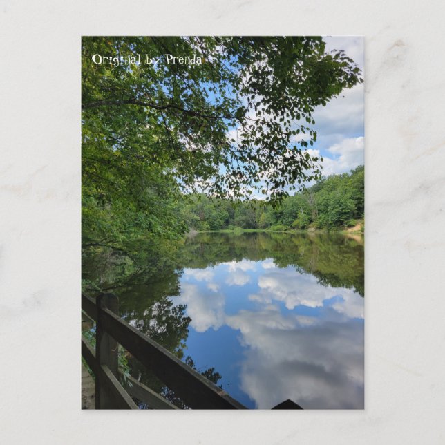 Sjöutsikt Vykort (Framsida)