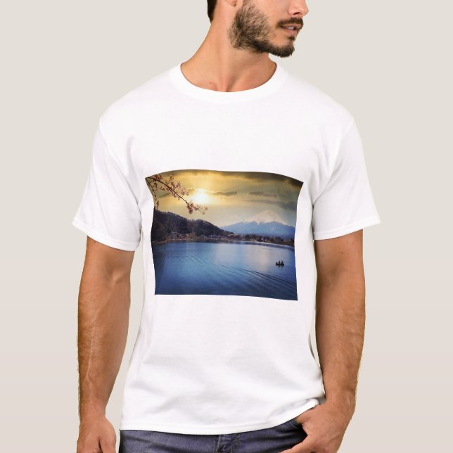 Sjöutsikts T-shirt för sinneslugn (Framsida)