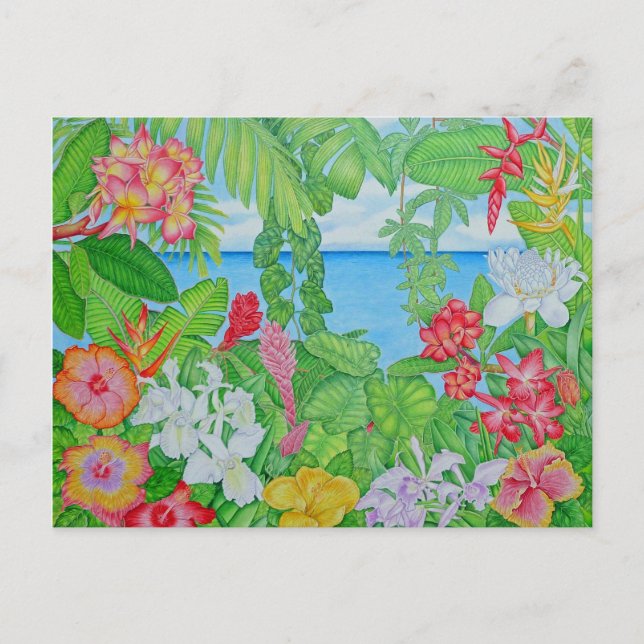 Sjövägen genom Jungle Vykort (Framsida)