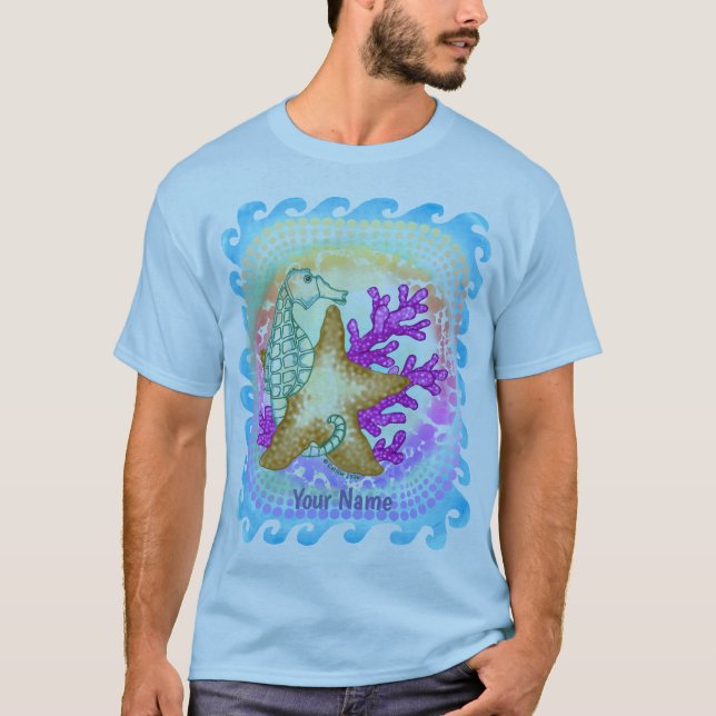 Sjövänner Seahorse t-shirt (Framsida)