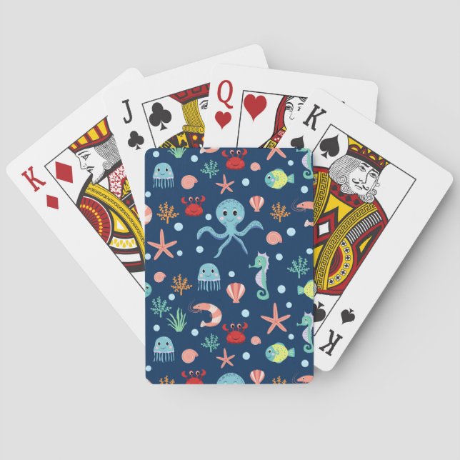 Sjövärlden Casinokort (Baksidan)