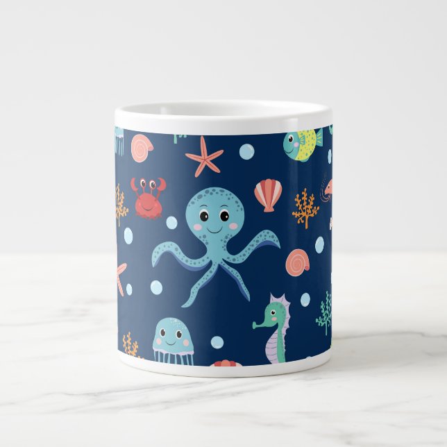 Sjövärlden Jumbo Mugg (Framsidan)