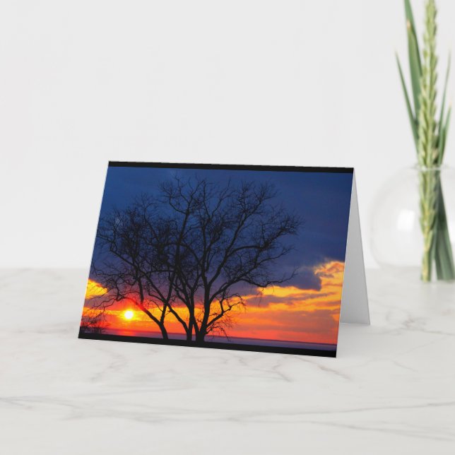 SjöWinnebago som är tänkande av dig Kort (Framsida)