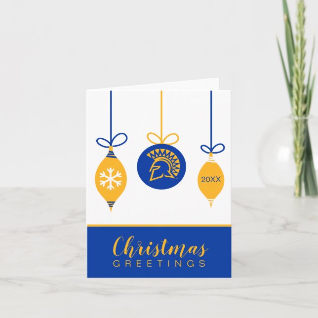 SJSU Holiday Greetings Helgkort (Framsida)