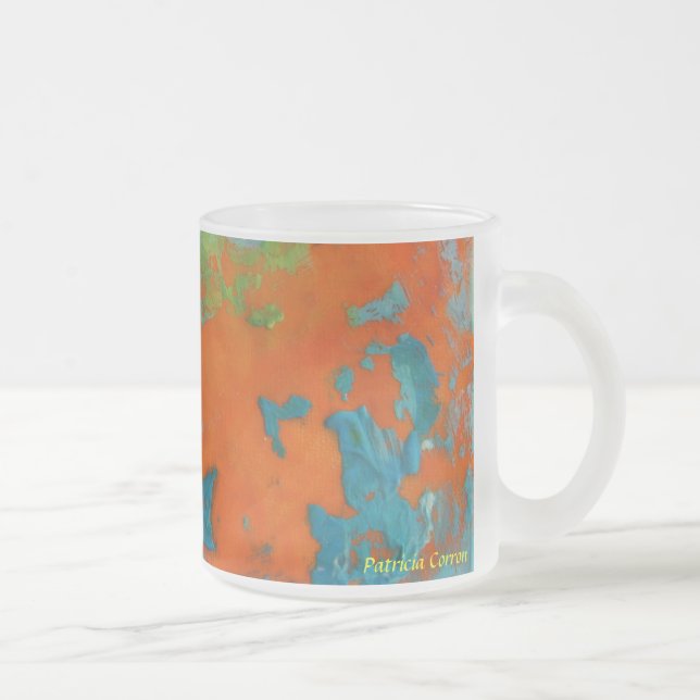 Sju anstrykningar av galet frostad glasmugg (Höger)