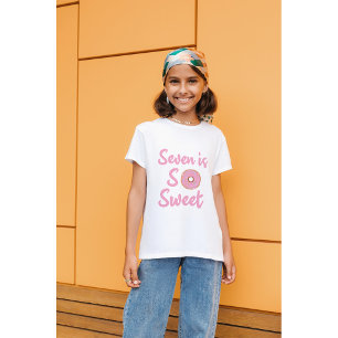 Sju är så söt, Personlig 7:e födelsedag T- T Shirt