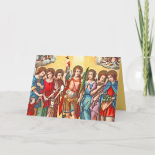 Sju Archangels (CP 001; Chromolithograph) Kort
