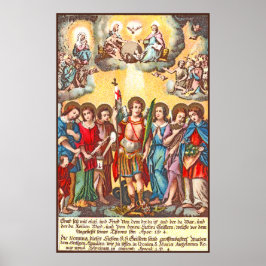 Sju Archangels (CP 001; Chromolithograph) Poster