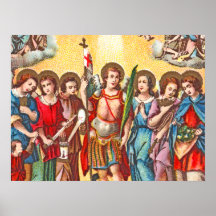 Sju Archangels (CP 001; Chromolithograph)
