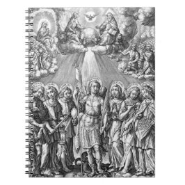 Sju Archangels (M 034; Engrave) Anteckningsbok