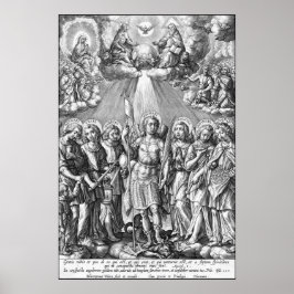 Sju Archangels (M 034; Engrave) Poster