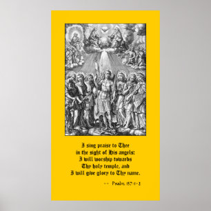 Sju Archangels (M 034; Engrave) Poster