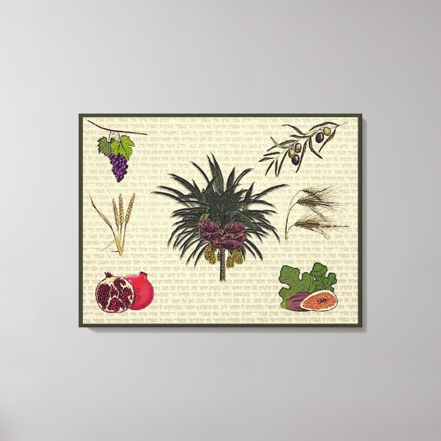 Sju arter canvastryck (Framsida)