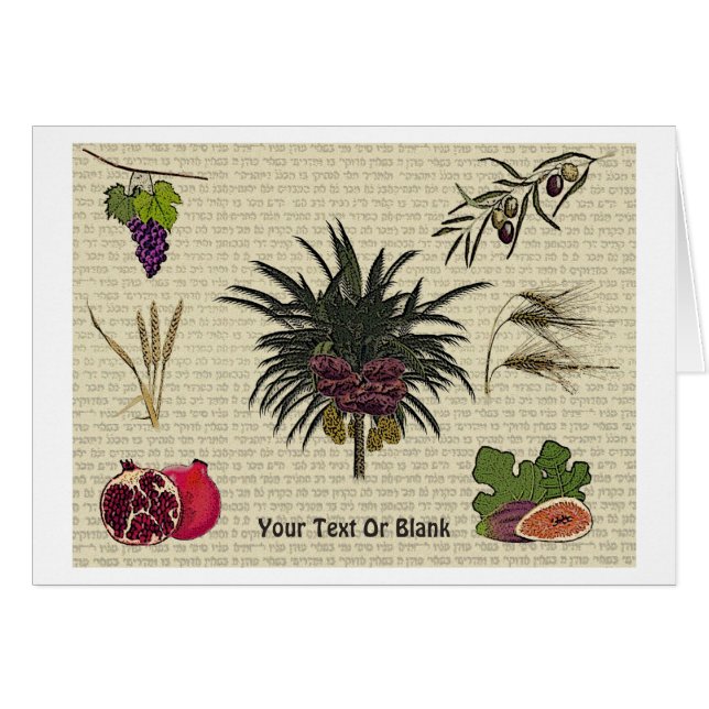 Sju arter hälsningskort (Framsidan Horizontal)