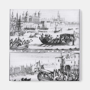 Sju biskopar går till torn, 1688 magnet