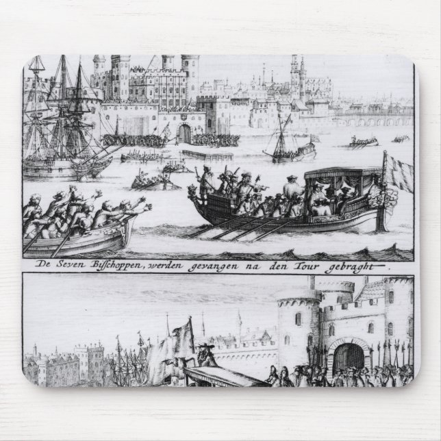 Sju biskopar går till torn, 1688 musmatta (Framsidan)