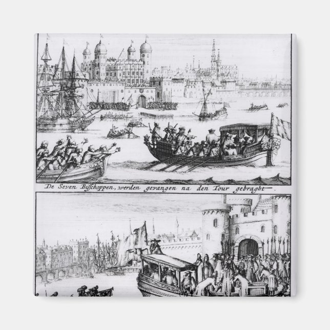 Sju biskopar på Torn, 1688 Magnet (Framsidan)