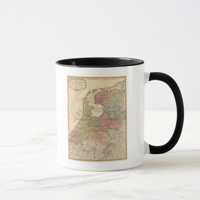 Sju brittiska provinser mugg (Höger)