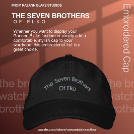 Sju bröder av Elko broderad hatt Keps