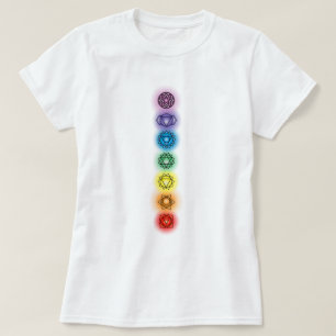 Sju Chakras Dam Baby Doll T-shirt
