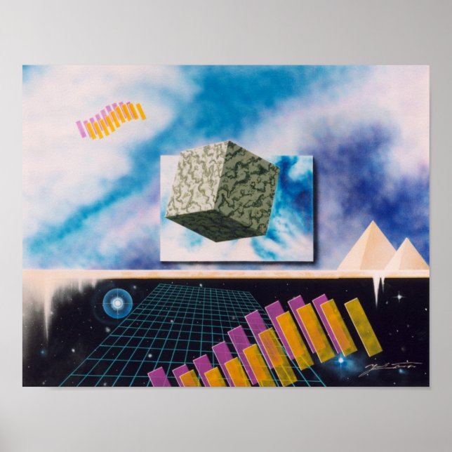 Sju dimensioner poster (Framsidan)