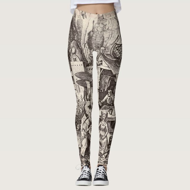 Sju döda sinnen - girighet leggings (Framsida)
