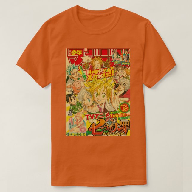 Sju döda Sins 21 T Shirt (Design framsida)