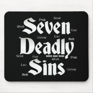 Sju döda Sins-Logotyp Musmatta