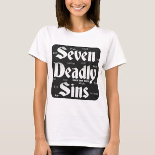 Sju döda Sins-Logotyp Tröja