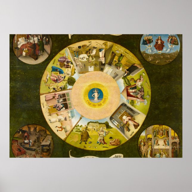 Sju döda Sins och de fyra sista Saken Poster (Framsidan)