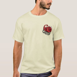 Sju dödssynder Gluttony Djävul Levande tryck T Shirt