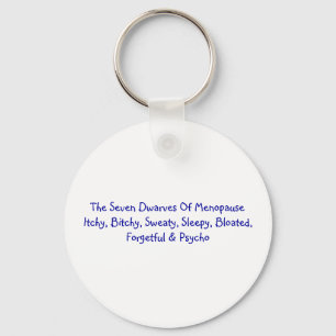 Sju dvärgar av klimakterium - Keychain Nyckelring