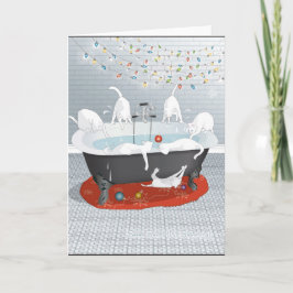 Sju flugsmällor, ingen simning! Helgdag Helgkort