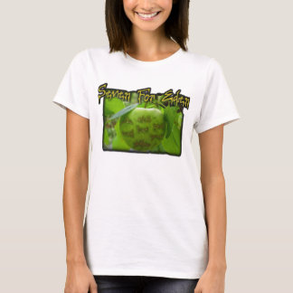 Sju för Eden Apple logotyp T T-shirt