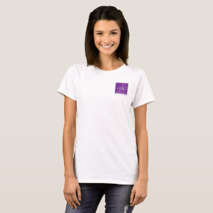 Sju för systrar grundläggande T w/college namn Tee Shirt