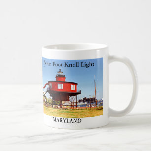 Sju foter Knoll Light, Maryland Mugg