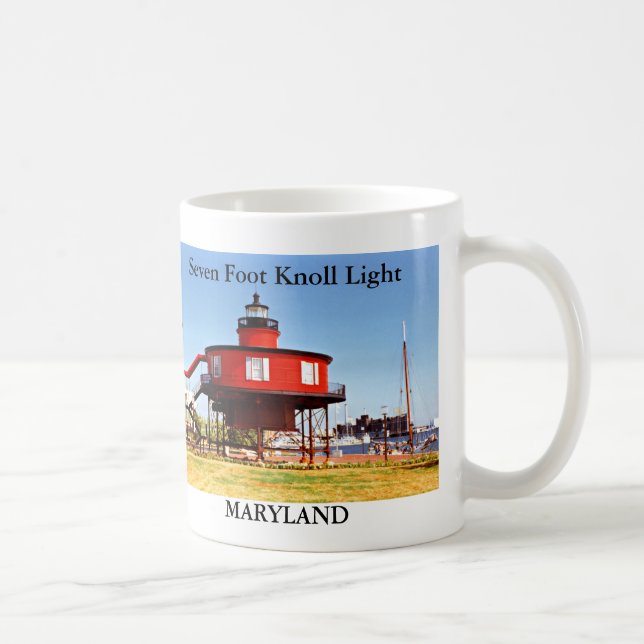 Sju foter Knoll Light, Maryland Mugg (Höger)